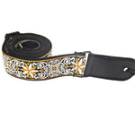 The Music Trunk Floral Guitar Strap perfect gift for the aspiring musician