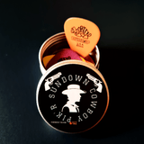 The Music Trunk picks Sundown Cowboy Pik'r Pik'r Tins Pik'r Tins | Guitar Pick Tins | The Music Trunk perfect gift for the aspiring musician