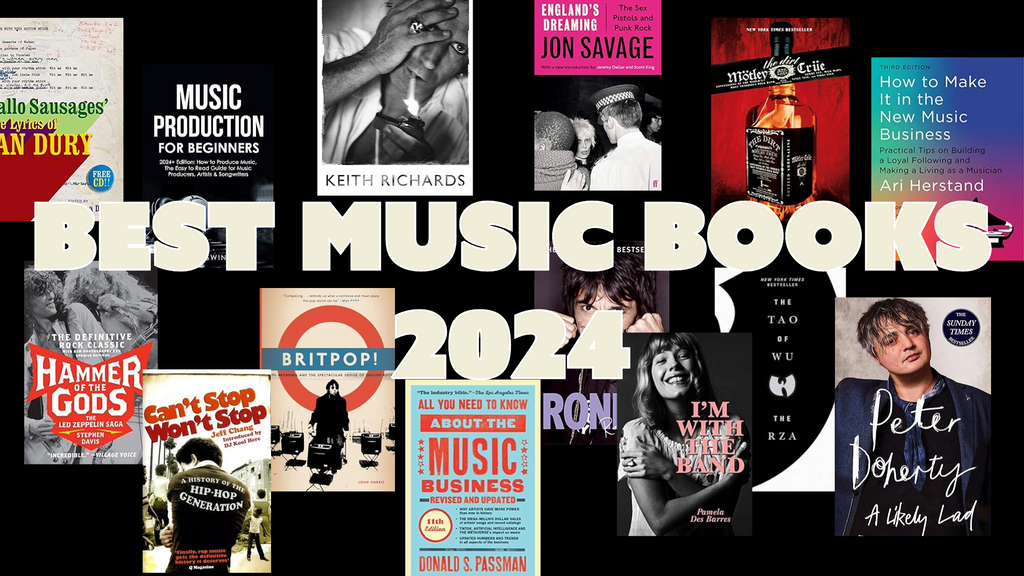 Top 15 Must-Read Music Books of 2024:melodies, memoirs and journeys – The Music Trunk