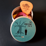 The Music Trunk picks The Lonesome Pik'r Pik'r Tins Pik'r Tins | Guitar Pick Tins | The Music Trunk perfect gift for the aspiring musician